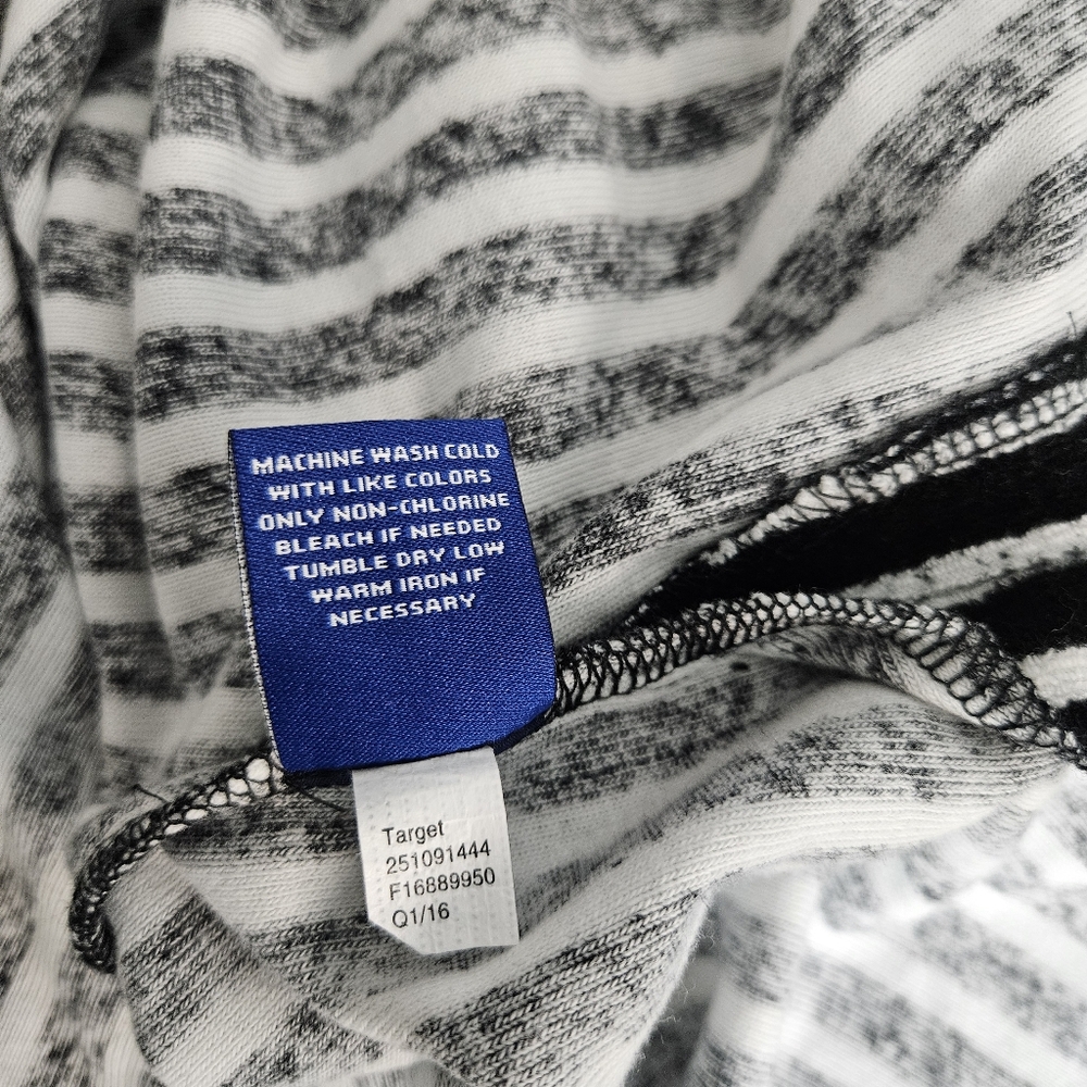 Marimekko Black & White Striped Swim Coverup - Picture 7 of 7